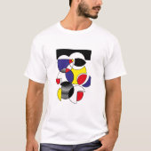 mondrian style jnf tシャツ (正面)