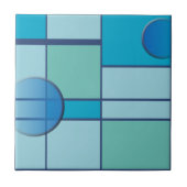 Mondrian & the sky タイル (正面)