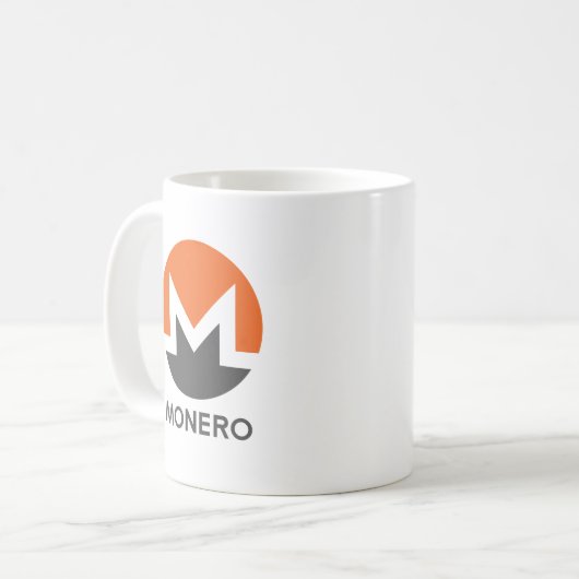 Monero コーヒーマグカップ (正面左)
