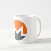 Monero (XMR)の硬貨のマグ コーヒーマグカップ (正面右)