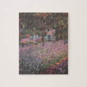Monetによっては芸術家の庭のGivernyのつる植物の芸術が開花します ジグソーパズル (縦)