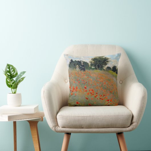 Monetのケシの枕 クッション (椅子)