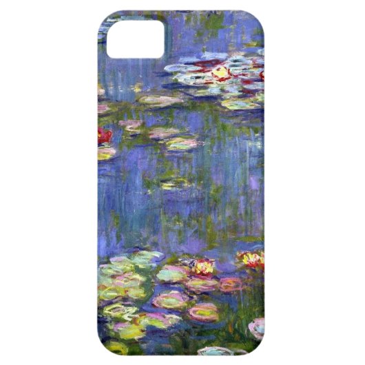 Monetのスイレンの池のファインアート Case-Mate iPhoneケース (裏面)