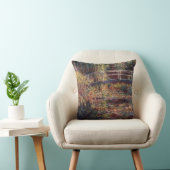 MONETのスイレンの池の枕交響曲はの上がりました クッション (椅子)