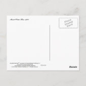 MONETのスイレンの1920年の郵便はがき ポストカード (裏面)