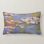 MONETのスイレン1916年のbriteの色相のLumbarの枕 ランバークッション<br><div class="desc">クロード・モネ、フランスのな印象派ペインターはこのスイレンを絵を描きました --- 20世紀初頭フランスの彼自身の裏庭のインスピレーションからのキャンバスの絵画の油として1916年、最初に。 彼がこのスイレンの池の作成を絵を描いたときに76年齢、Monetの激流はありま進歩し、色の彼の認識を変えます。 彼の激流がより悪くなったら、より多くの赤、紫色、彼が彼の絵画に入れた暗い青。 これら二つの演出のより暗い青は黄色い色相版が明るいコントラストおよび豊富なライターの調子と最も楽しいけれども、元の芸術に近い方により本当らしいです。</div>