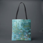 MONETのスイレン トートバッグ<br><div class="desc">"クロード・モネ"、nympheas、"スイレン"、花、"キャンバス絵画"の、印象主義、"芸術芸術家"の、"フランスフランス語"の、ペインター</div>
