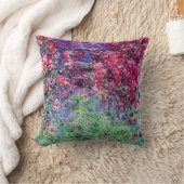 Monetのバラの装飾用クッション クッション (ブランケット)