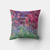 Monetのバラの装飾用クッション クッション (裏面)