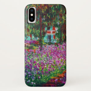 Monetの庭のアイリス iPhone X ケース