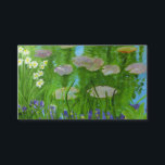 Monetの庭の名刺 名刺<br><div class="desc">芸術家、Monetの庭のスーザンPayne-Trutnaの元の油絵は彼女のギャラリーで名刺として今利用できます。  この絵画はGiverny、フランスへの春の訪問に基づいています。  スイレンはこの季節に咲いていませんが、Monetの《植物》スイレンの池のまわりの縁どる花は満開にあります。   ヤナギの木の反射はちょうど絵を描かれるために頼んだこの場面の美しいに加えました!</div>