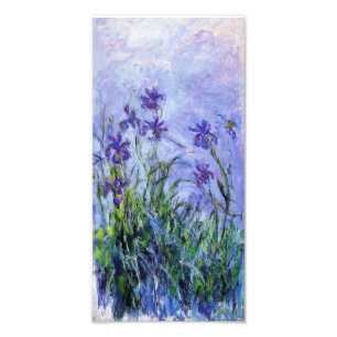 Monetの薄紫のアイリスプリント フォトプリント