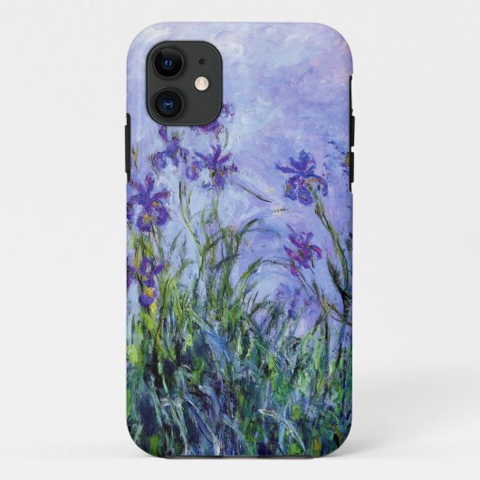 Monetの薄紫のアイリスiPhone 5の場合 Case-Mate iPhoneケース (裏面)