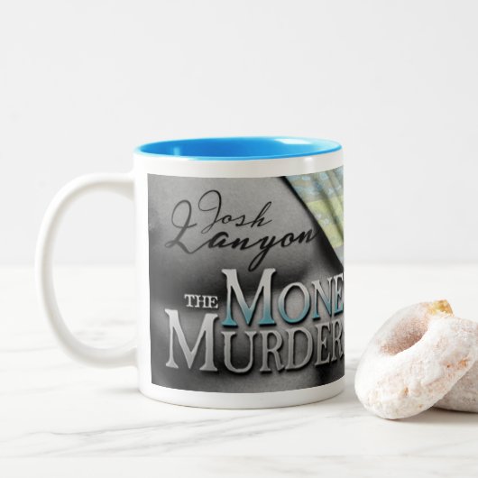 Monetはマグを引用の完全な旗殺害しません ツートーンマグカップ (ドーナツ)