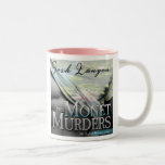 Monetはマグを引用文-可聴周波カバー殺害しません ツートーンマグカップ<br><div class="desc">このマグはLanyonがMonet小説を殺害するJoshからの可聴周波表紙の芸術を特色にします。</div>