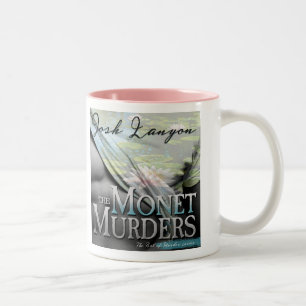 Monetはマグを殺害します(引用文と) ツートーンマグカップ