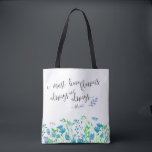 MonetはI花の常に青い庭を持たなければなりません トートバッグ<br><div class="desc">クロード・モネの"私にによってインスパイアエデンそっくりのお洒落で青い花園花が常そして"常になければなりません。  特別の日のための完全なギフト-結婚式のイベント、ブライダルパーティ、記念日および誕生日、および多く!</div>