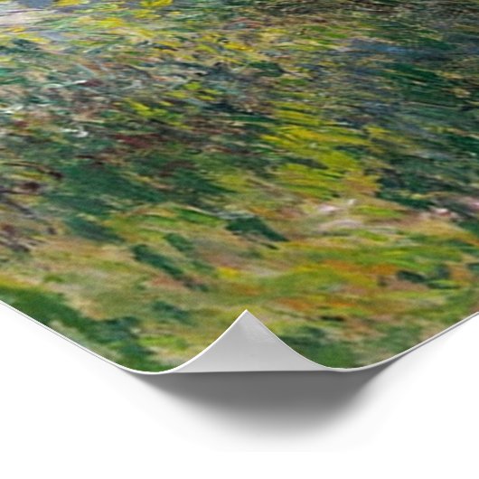 MONETクロード・アーティストアートペインター油彩画カンヴァ ポスター (角)