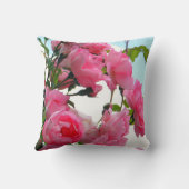 "Monetバラ園"の枕 クッション (裏面)