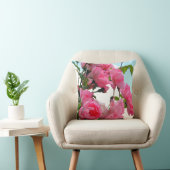 "Monetバラ園"の枕 クッション (椅子)