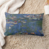 MONET睡蓮1916アクセント装飾用クッション ランバークッション (ブランケット)