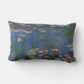 MONET睡蓮1916アクセント装飾用クッション ランバークッション (裏面)