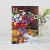 Monet花と果実は日付カードを保存 セーブザデート (スタンド正面)