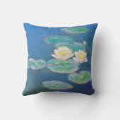 Monet著効果を均等にしているスイレン クッション (裏面)