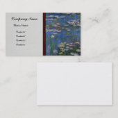 Monet-のスイレン 名刺 (正面/裏面)