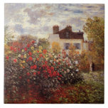 Monet – アルジェンティーユサンのモネの庭 タイル<br><div class="desc">Monet – アルゼンチュイユ太陽のモネの庭絵画Claude Monetの有名。</div>
