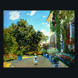Monet – アルジェンテウイルのアーティストハウス フォトプリント          <br><div class="desc">アーティストハウスアットアルジェンテウイル素晴らし、アート絵画ズby Claude Monet</div>