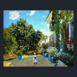 Monet – アルジェンテウイルのアーティストハウス フォトプリント          <br><div class="desc">アーティストハウスアットアルジェンテウイル素晴らし、アート絵画ズby Claude Monet</div>
