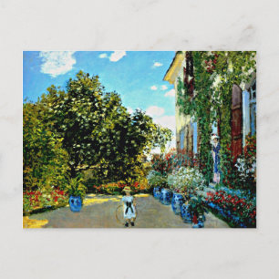 Monet – アルジェンテウイルのアーティストハウス ポストカード