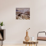 Monet – アルゼンテウイルで雪の中で列車を走らせ、 ポスター<br><div class="desc">Claude MonetのArgenteuilで雪人気があるの中で絵画トレーニング。</div>