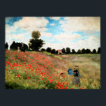 Monet – アルゼンテウイル近郊の野生のポピー素晴らしズ ポスター<br><div class="desc">アルゼンテウイル近郊の野生のポピー素晴らしズ絵画(Wild Poppies),  Art's by Claude Monet,  1873</div>