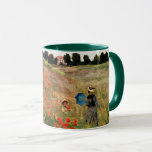 Monet – アルゼンテウイル近郊の野生のポピー素晴らしズ マグカップ<br><div class="desc">アルゼンテウイル近郊の野生のポピー素晴らしズ絵画(Wild Poppies),  Art's by Claude Monet,  1873</div>