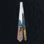 Monet – シェルターパス， 1873 ネクタイ<br><div class="desc">クロード絵を描・モネの避難路</div>