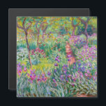 Monet – ジヴェルニー磁気カードのアイリスガーデン<br><div class="desc">ジヴェルニーのアイリスガーデン/ The Artist's Garden at Giverny - Claude Monet,  1899-1900</div>