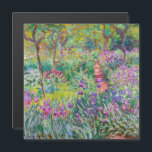 Monet – ジヴェルニー磁気カードのアイリスガーデン<br><div class="desc">ジヴェルニーのアイリスガーデン/ The Artist's Garden at Giverny - Claude Monet,  1899-1900</div>