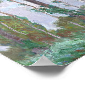 Monet – ポプラの風効果シリーズ ポスター (角)