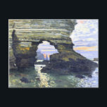 Monet – ポートの量のエレット、美絵画しい ポストカード<br><div class="desc">Port d'Amount Etretat,  art 素晴らし Impressionism artwork,  1873</div>