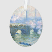 Monet – ロンドンのウォータールー橋 オーナメント (正面)