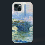 Monet – ロンドンのウォータールー橋 iPhone 13ケース<br><div class="desc">ロンドンのウォータールー絵画ブリッジ、有名なClaude Monet</div>