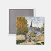 Monet -通りインSainte-Adresse,アー素晴らしト,マグネット マグネット (正面/裏面)