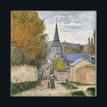 Monet -通りインSainte-Adresse，アー素晴らしト，マグネット マグネット<br><div class="desc">通りはSainte-Adresse、有名な印象派のアーティスト絵画、クロード・モネフランスのットによる</div>