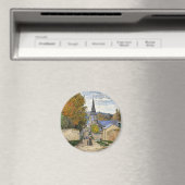 Monet -通りインSainte-Adresse,アー素晴らしト,マグネット マグネット (インサイチュ (食洗機))