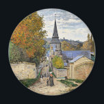 Monet -通りインSainte-Adresse，アー素晴らしト，マグネット マグネット<br><div class="desc">通りはSainte-Adresse、有名な印象派のアーティスト絵画、クロード・モネフランスのットによる</div>