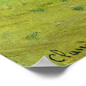 Monet – 電車の中で ポスター (角)