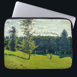 Monet – 電車の中で ラップトップスリーブ<br><div class="desc">Claude Monetの国人気があるで絵画列車を。</div>