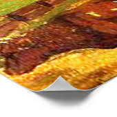 Monet - A Farmyard in Normandy ポスター (角)